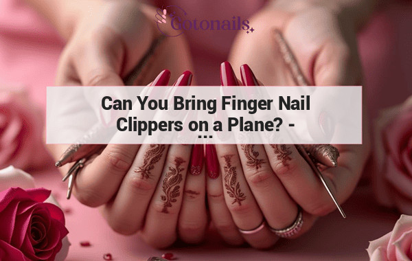 Can You Bring Finger Nail Clippers on a Plane? - Rules and Regulations