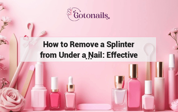 How to Remove a Splinter from Under a Nail: Effective Tips and Tricks